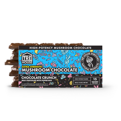 TRĒ House Extra Strength Magic Mushroom Blend Chocolate Bar