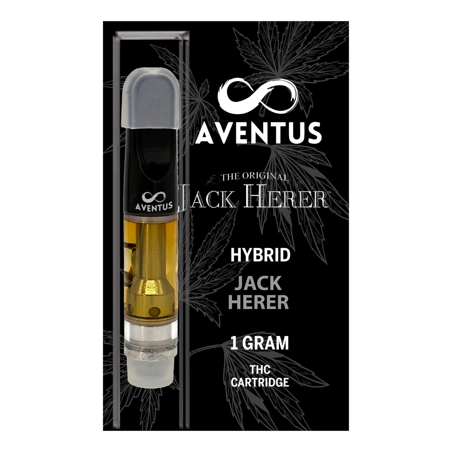 THC JACK HERER RESERVE SATIVA Full Spectrum 510 Thread Vape Cartridge 1000mg 1 gram