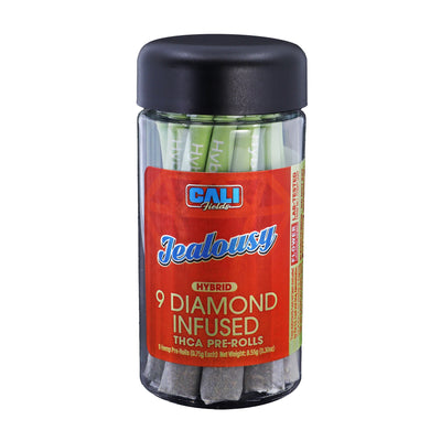 Cali Fields — Jealousy Diamond Infused THCA Pre-Rolls (Hybrid)