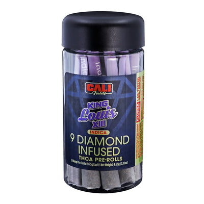 Cali Fields — King Louis XIII Diamond Infused THCA Pre-Rolls (Indica)