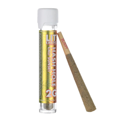 Lit! THC-A Hash Hole Pre-Roll - 2g Cali Sunset