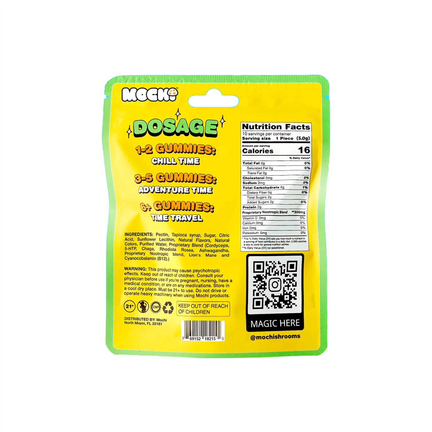 MOCHI MUSHROOMS GUMMIES - MANGO TANGO