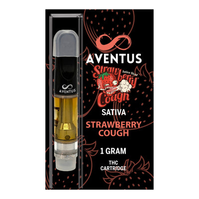 THC STRAWBERRY COUGH Full Spectrum 510 Thread Vape Cartridge 1000mg 1 gram