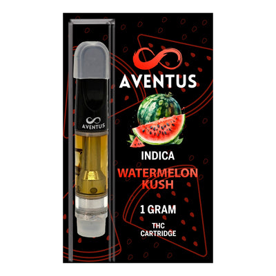 THC WATERMELON KUSH Full Spectrum 510 Thread Vape Cartridge 1000mg 1 gram