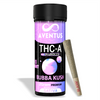 THC-A pre-rolls Jar of 10 x 2G Bubba Kush SATIVA