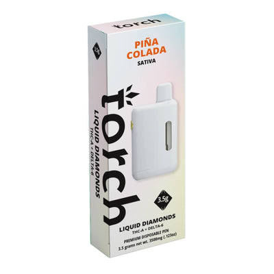 Torch Liquid Diamonds blend Disposables 3.5g -  Piña Colada (Sativa)