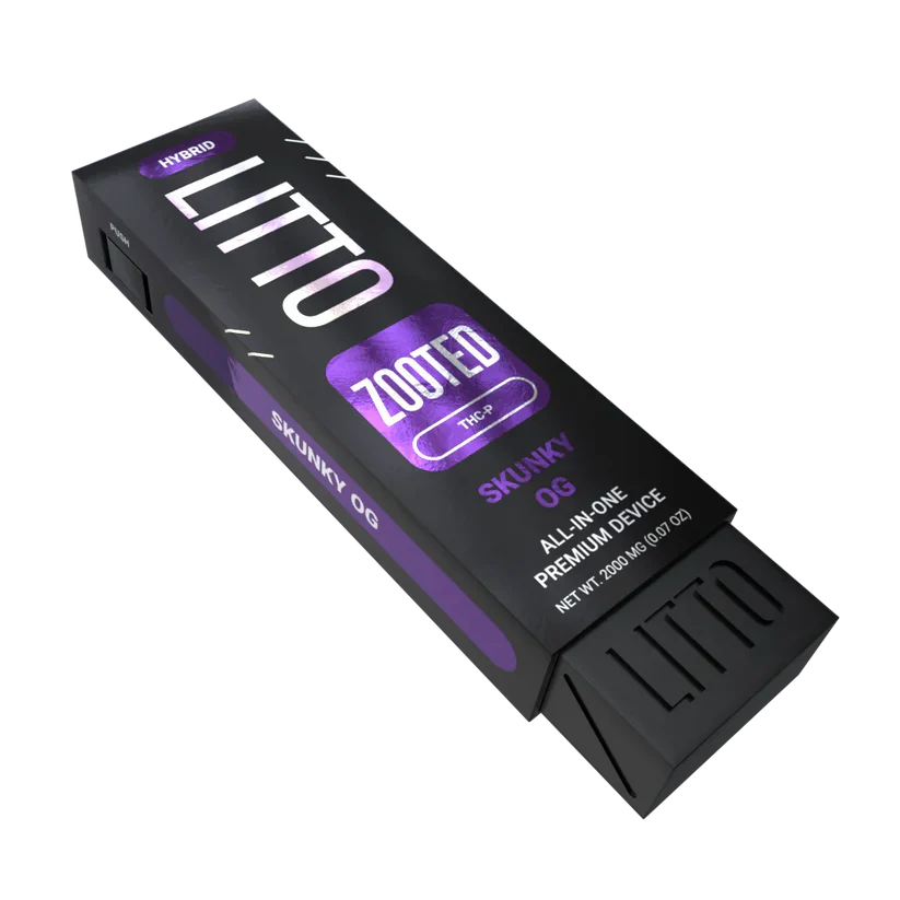 LITTO All in One Device ZOOTED - Hybrid - THC-P - Skunky OG - 2G