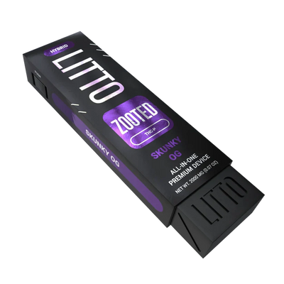 LITTO All in One Device ZOOTED - Hybrid - THC-P - Skunky OG - 2G