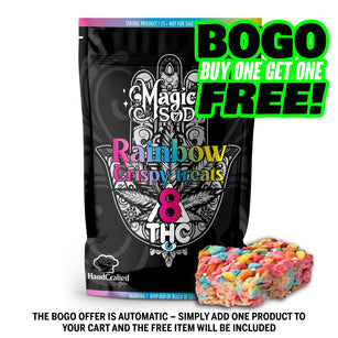 MAGICSOD Rainbow Crispy Treats Delta 8 THC 1000mg