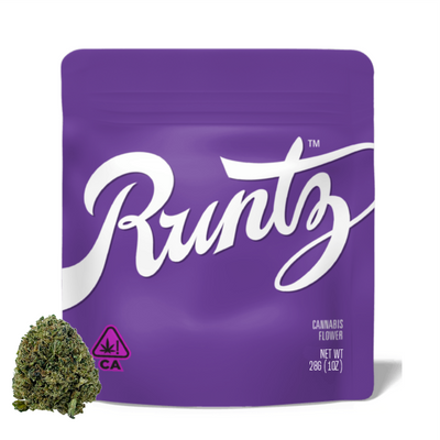 THC-A WHITE RUNTZ FLOWER HYBRID 28G - 1 ounce