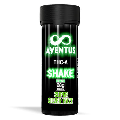 Aventus THC-A Shake – Super Silver Haze (28g) - Sativa  1 ounce