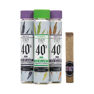 STIIIZY Hemp 40's Blunt - 2 Gram, Purple Punch - Indica
