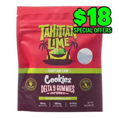 Cookies THCA Delta 9 Signature Blend Gummies 1000MG - Tahitian Lime