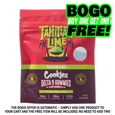 Cookies THCA Delta 9 Signature Blend Gummies 1000MG - Tahitian Lime