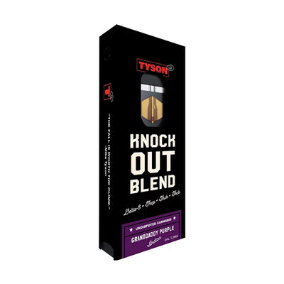 Tyson 2.0 Undisputed Knock Out Blend Disposable - granddaddy purple Indica