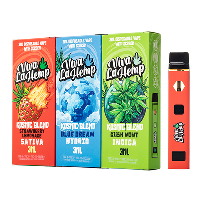 Viva La Hemp Kosmic Blend Disposable 3G Sour Diesel (Sativa)